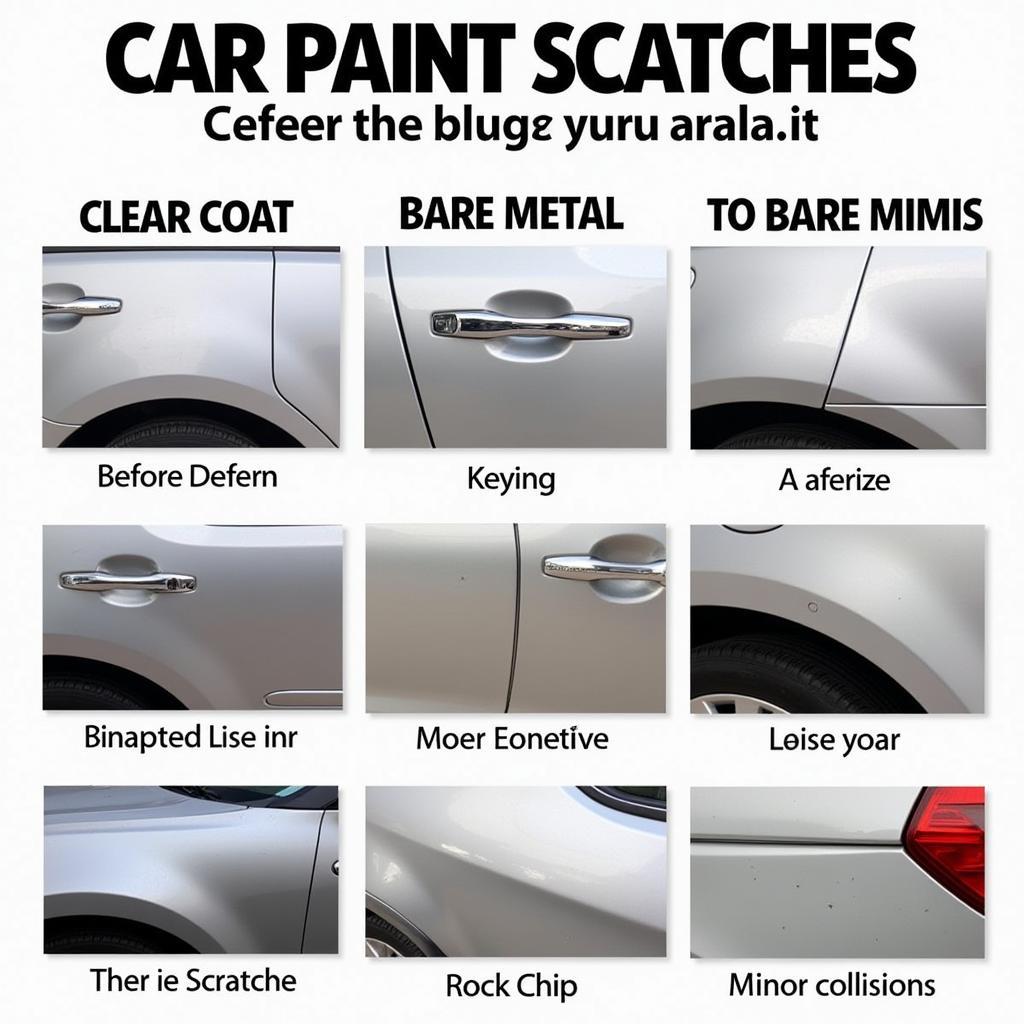 Types of Car Paint Scratches