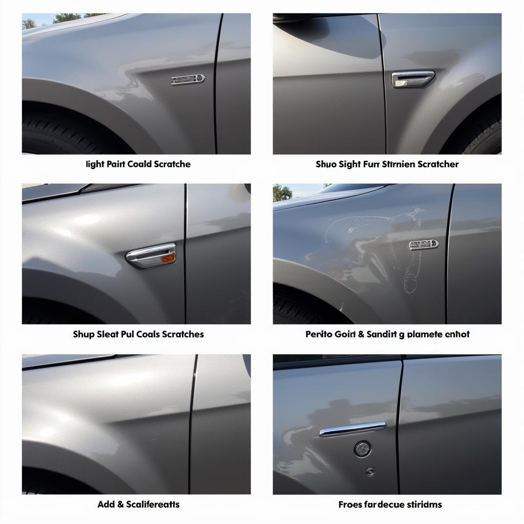 Different Types of Car Paint Scratches