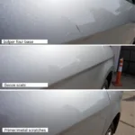 Types of Car Paint Scratches in North London