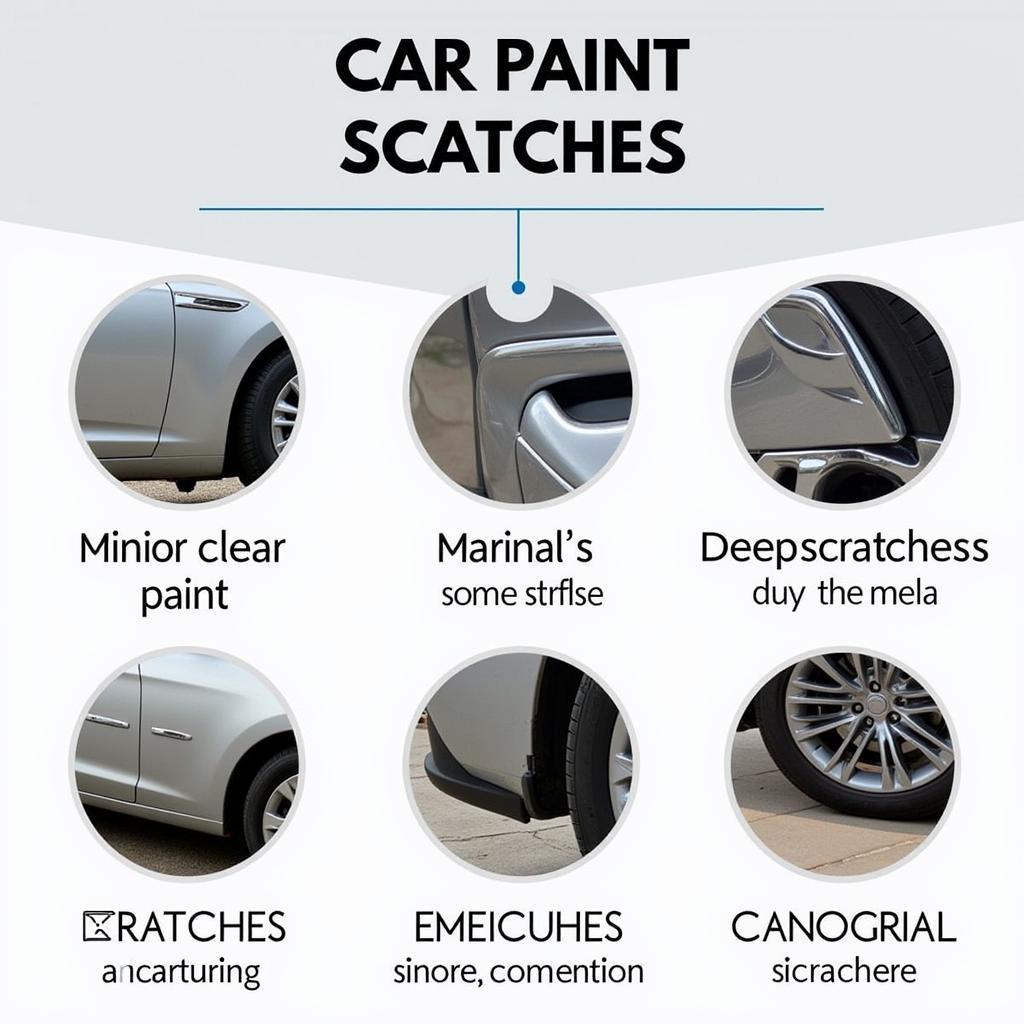 Types of Car Paint Scratches in Sheffield