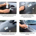 Removing Car Paint Sticker Residue