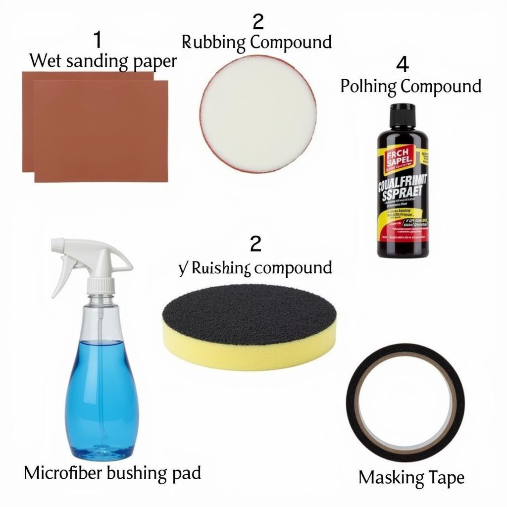 Car Paint Stippling Repair Supplies