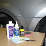 DIY Car Rear Door Paint Repair Kit