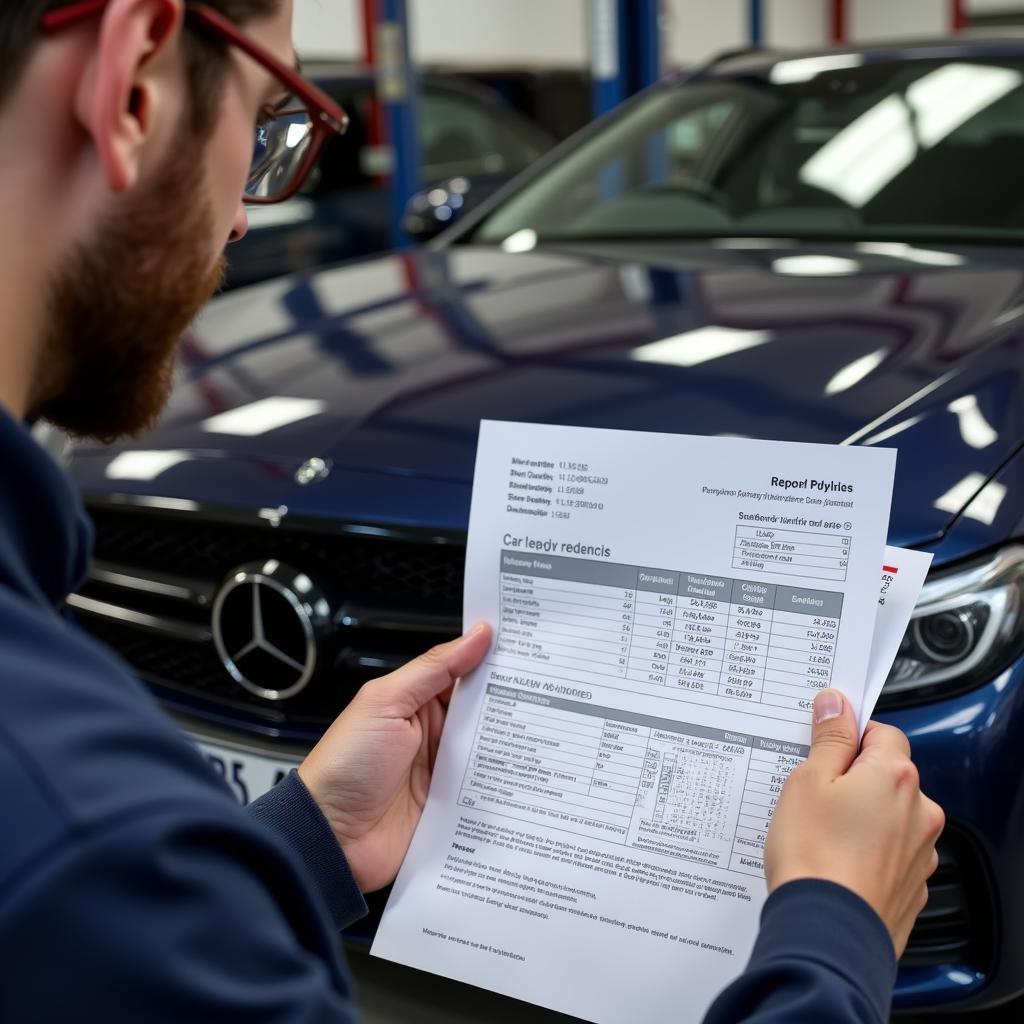 Getting a Car Repair Estimate in Cheadle Hulme