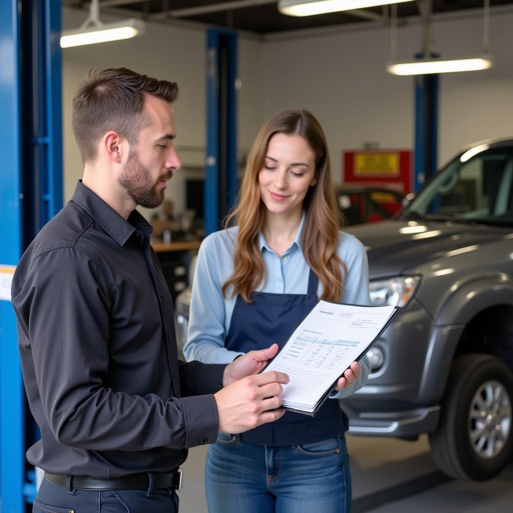 Getting a Car Repair Estimate in Salisbury