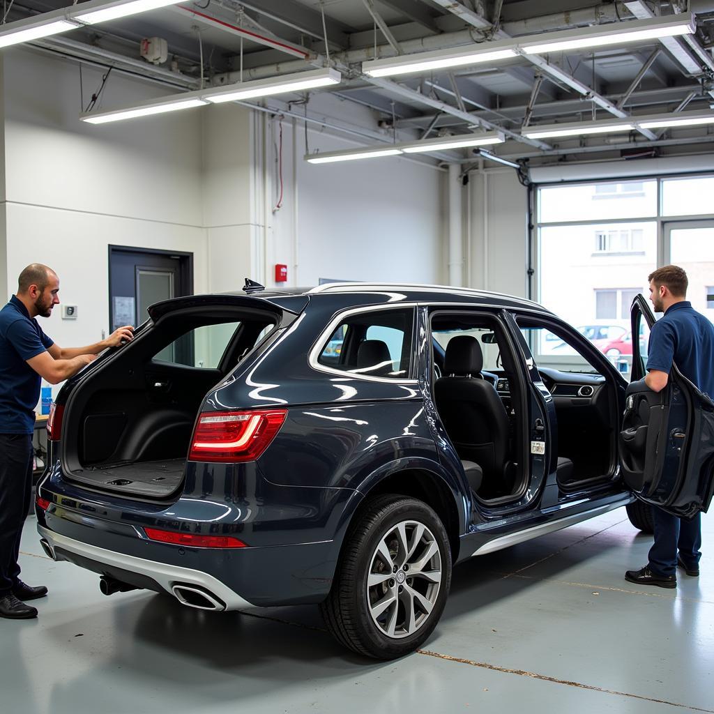 Car Repair in Progress in Essex