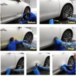 Car Repair Paint Process in Miami