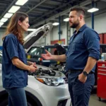 Negotiating car repair prices with a mechanic