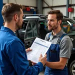 Negotiating a Car Repair Deal at a Shop in Kent