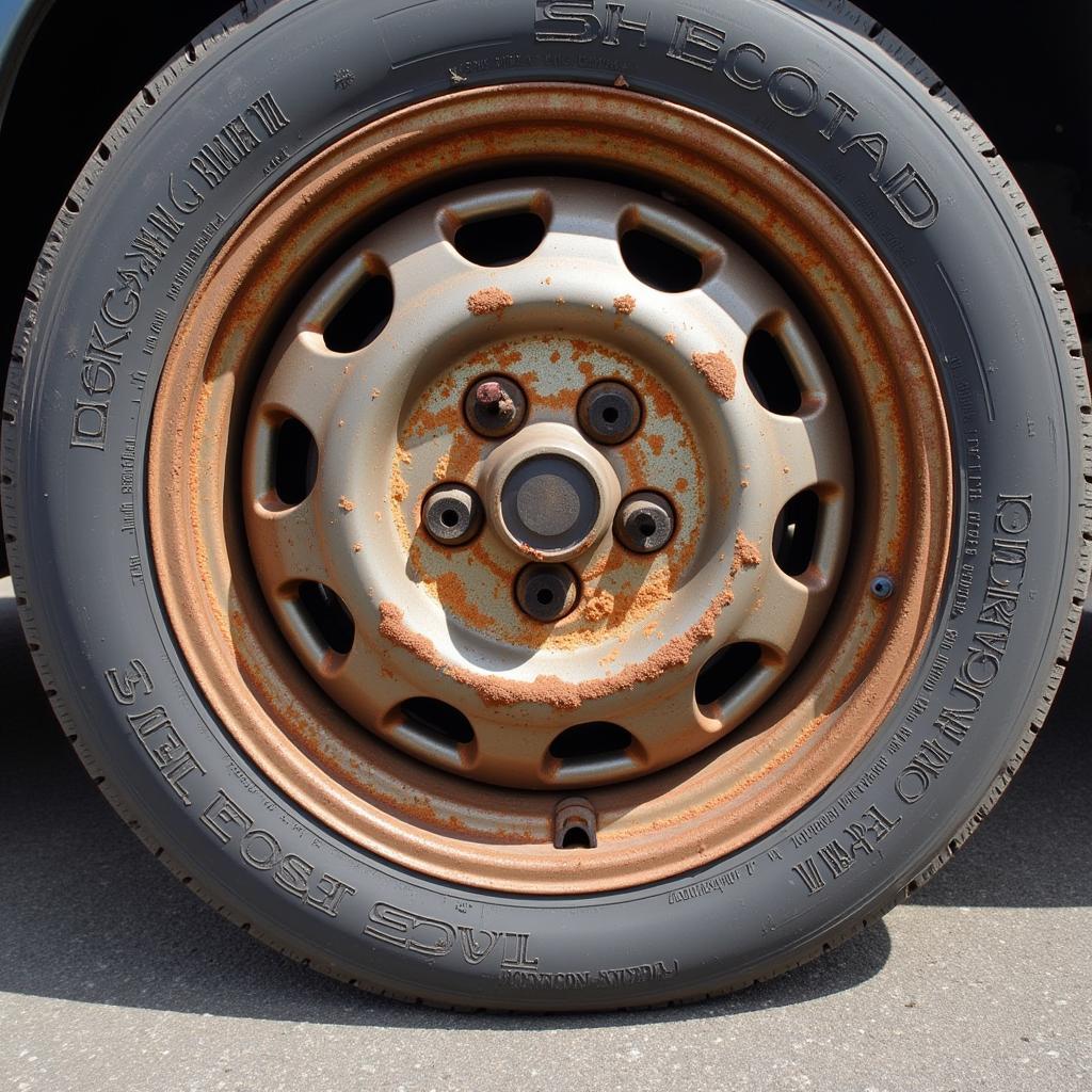 Identifying Rust on Car Wheel Well