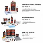 Types of Car Rust Repair Kits