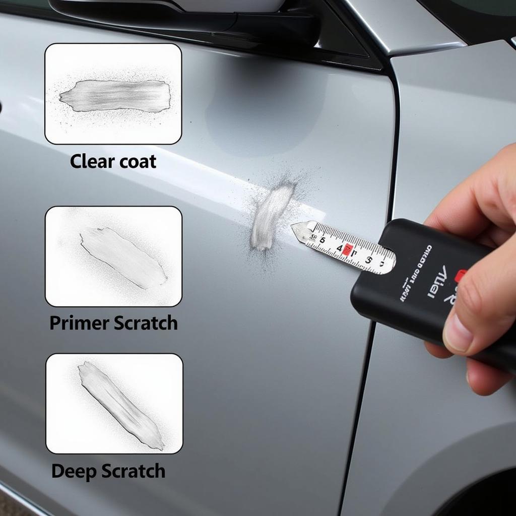 Assessing Car Scratch Depth