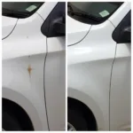 Car Scratch Repair Before and After Images