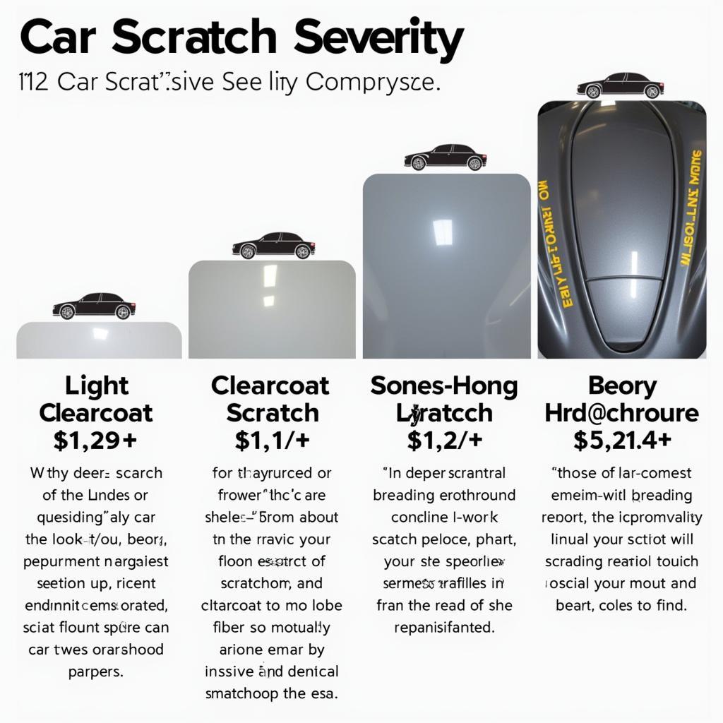 Car Scratch Severity Levels