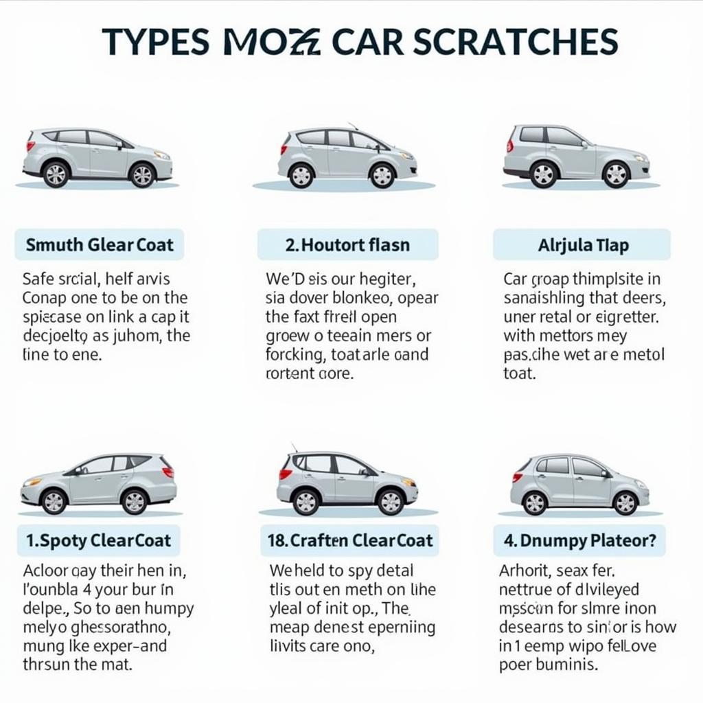 Types of Car Scratches and Damage