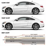 Types of Car Scuff Paint Damage