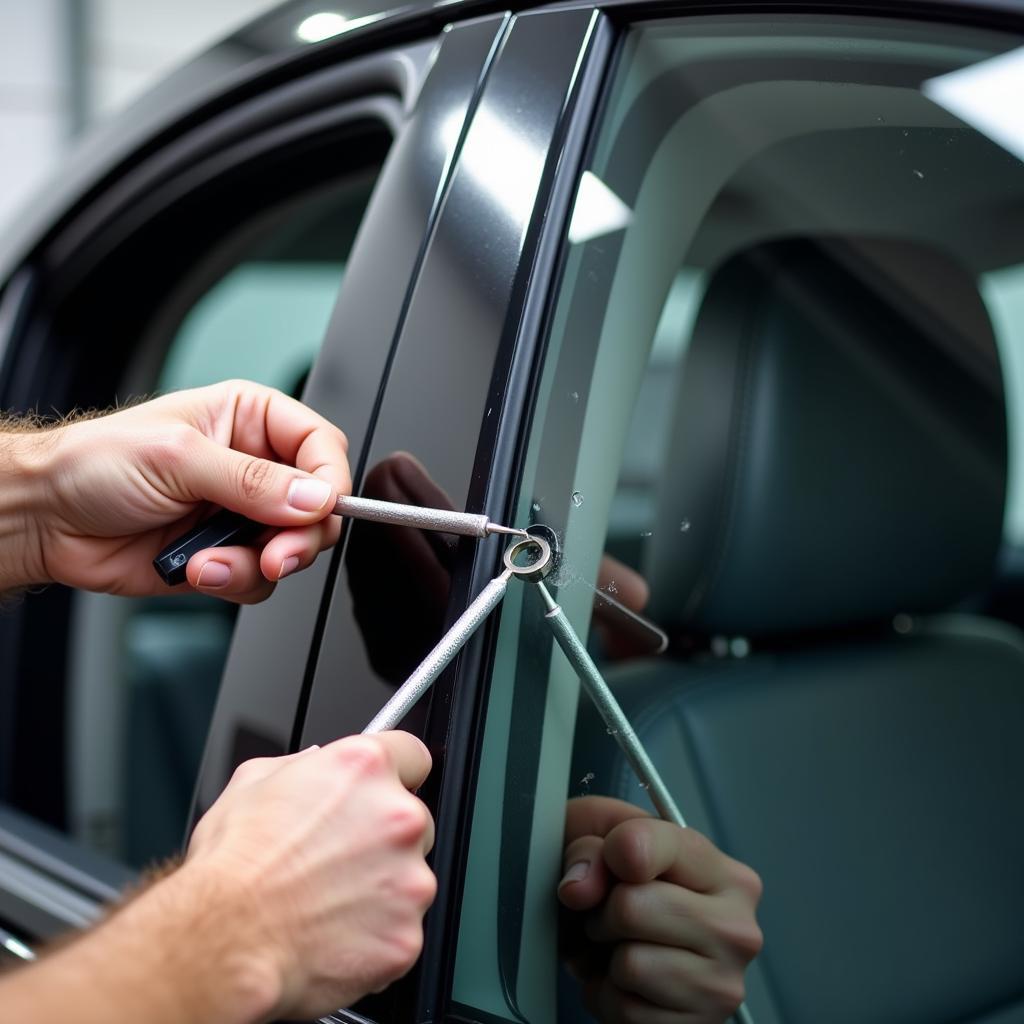 Car Side Window Chip Repair in Cardiff