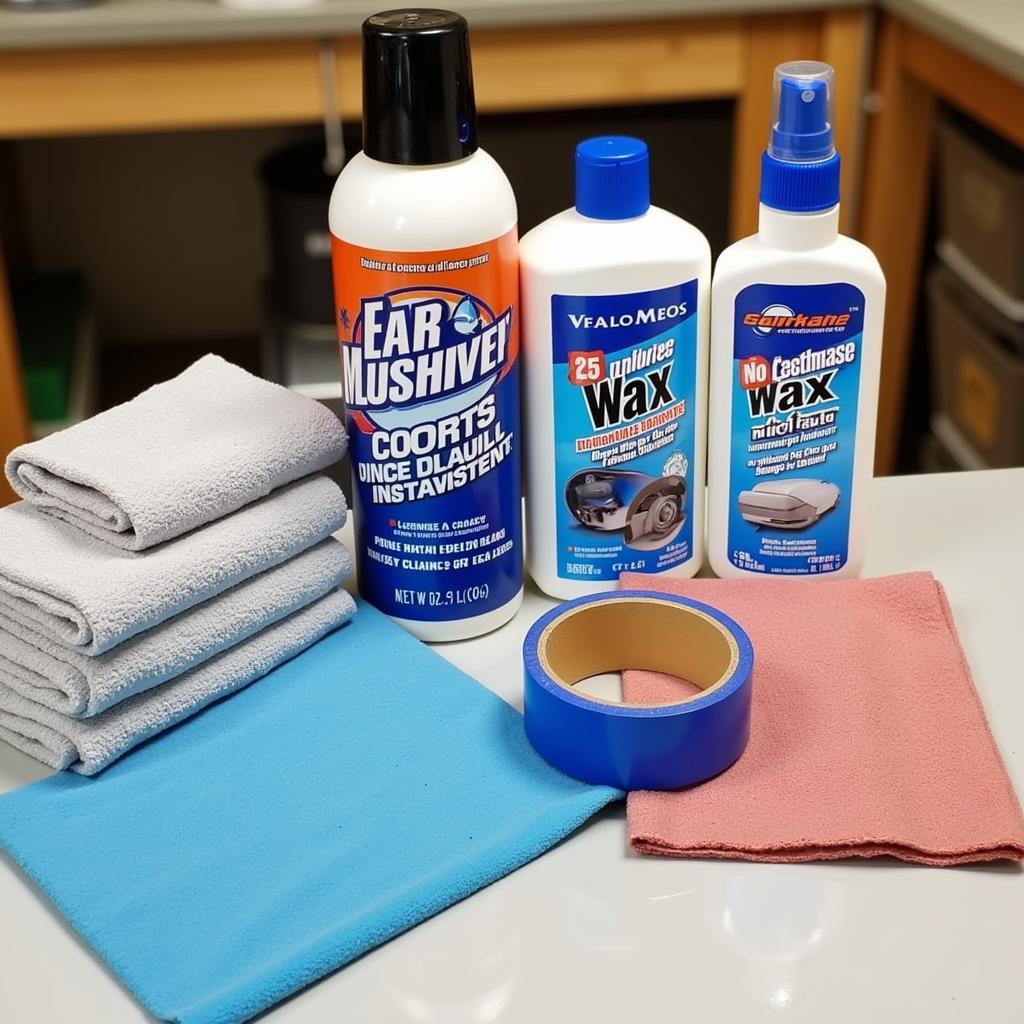 Car Touch Up Paint Cleaning Supplies