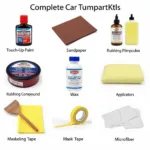 Essential Car Touch Up Paint Scratch Repair Kit