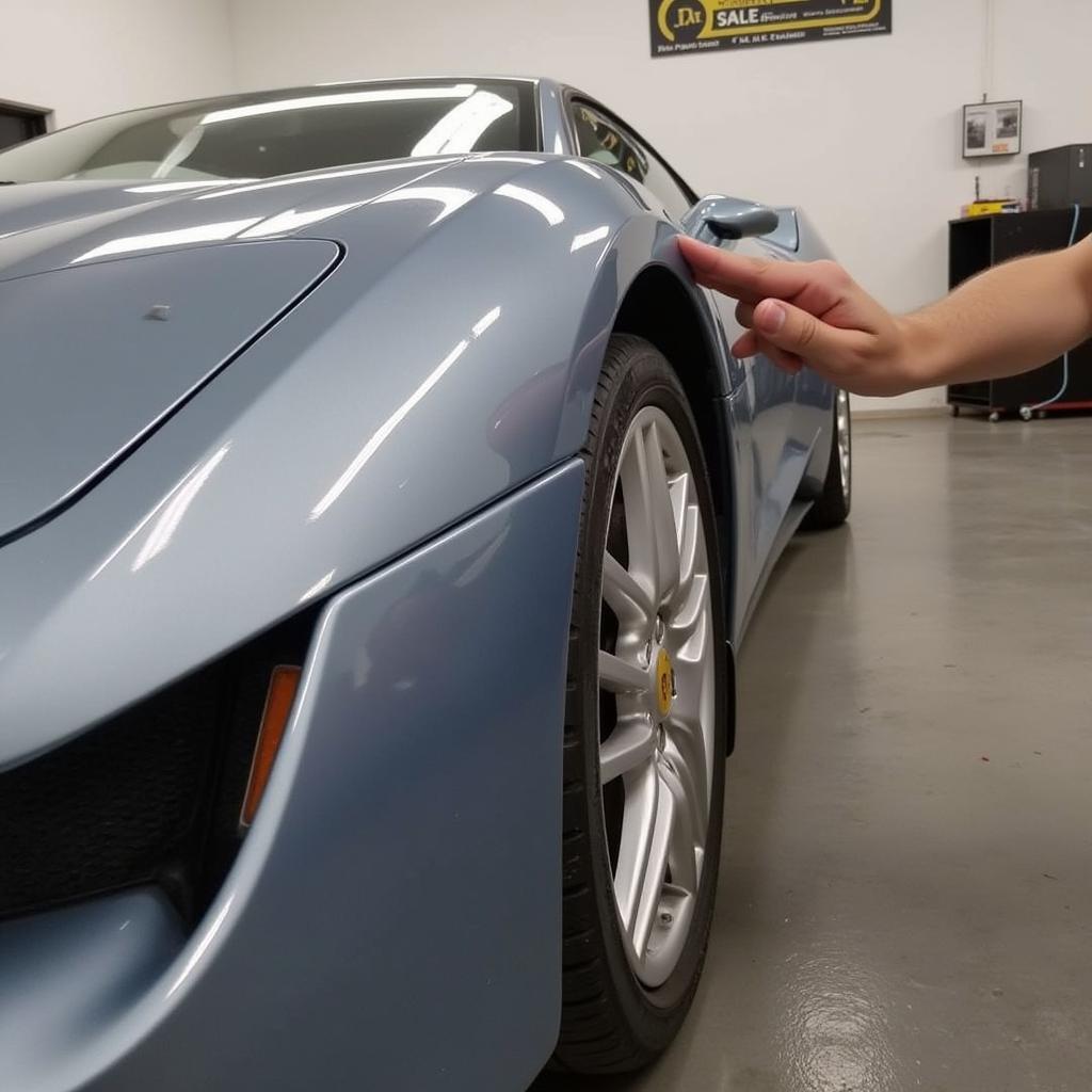 Car Waxing After Body Repair in High Wycombe