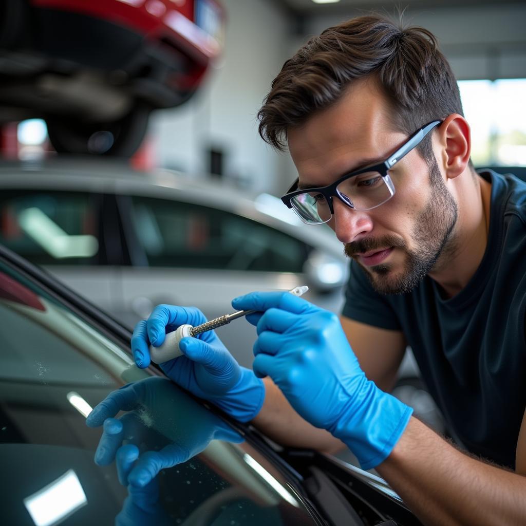 Car Window Chip Repair in Austin, TX