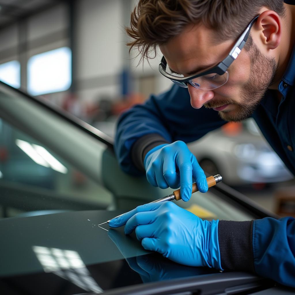 Car Window Chip Repair in Carrollton