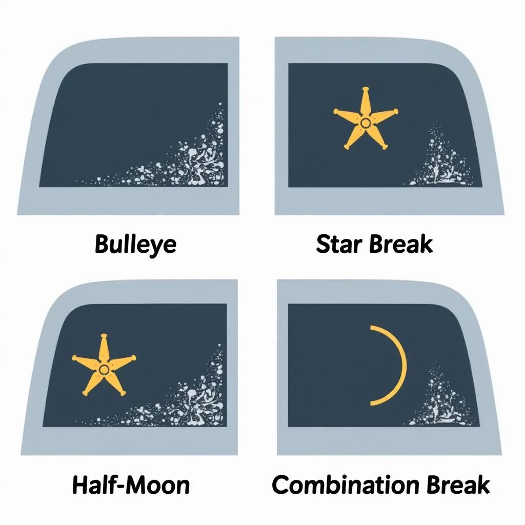 Types of Car Window Chips