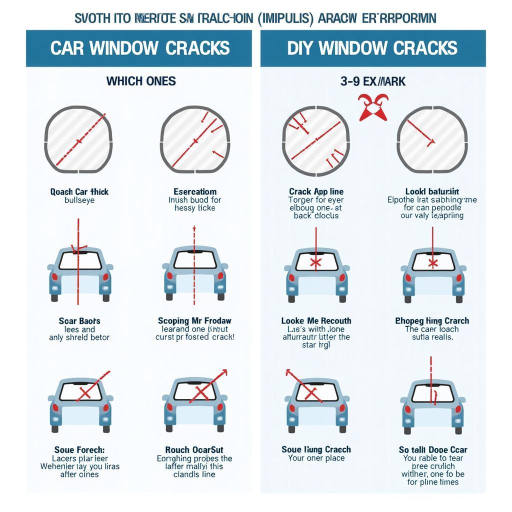 Car Window Crack Types and Repair Options