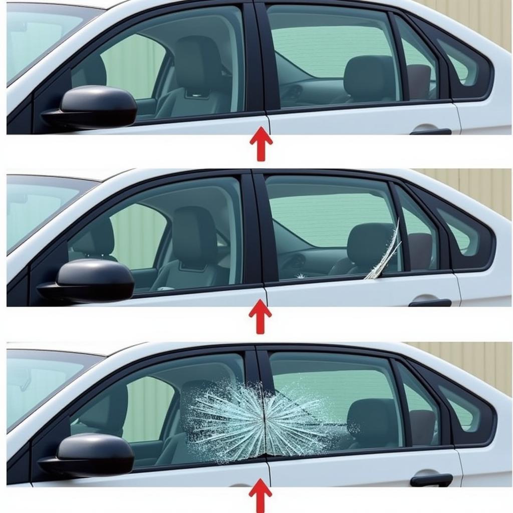 Types of Car Window Damage: Chips, Cracks, and Shatters