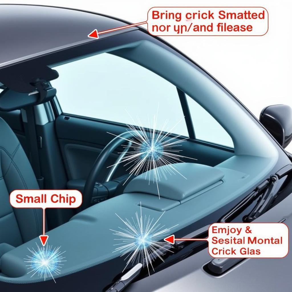 Types of Car Window Damage: Chips, Cracks, and Shatters