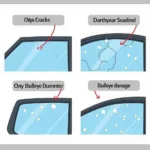 Types of Car Window Damage - Chips, Cracks, and More