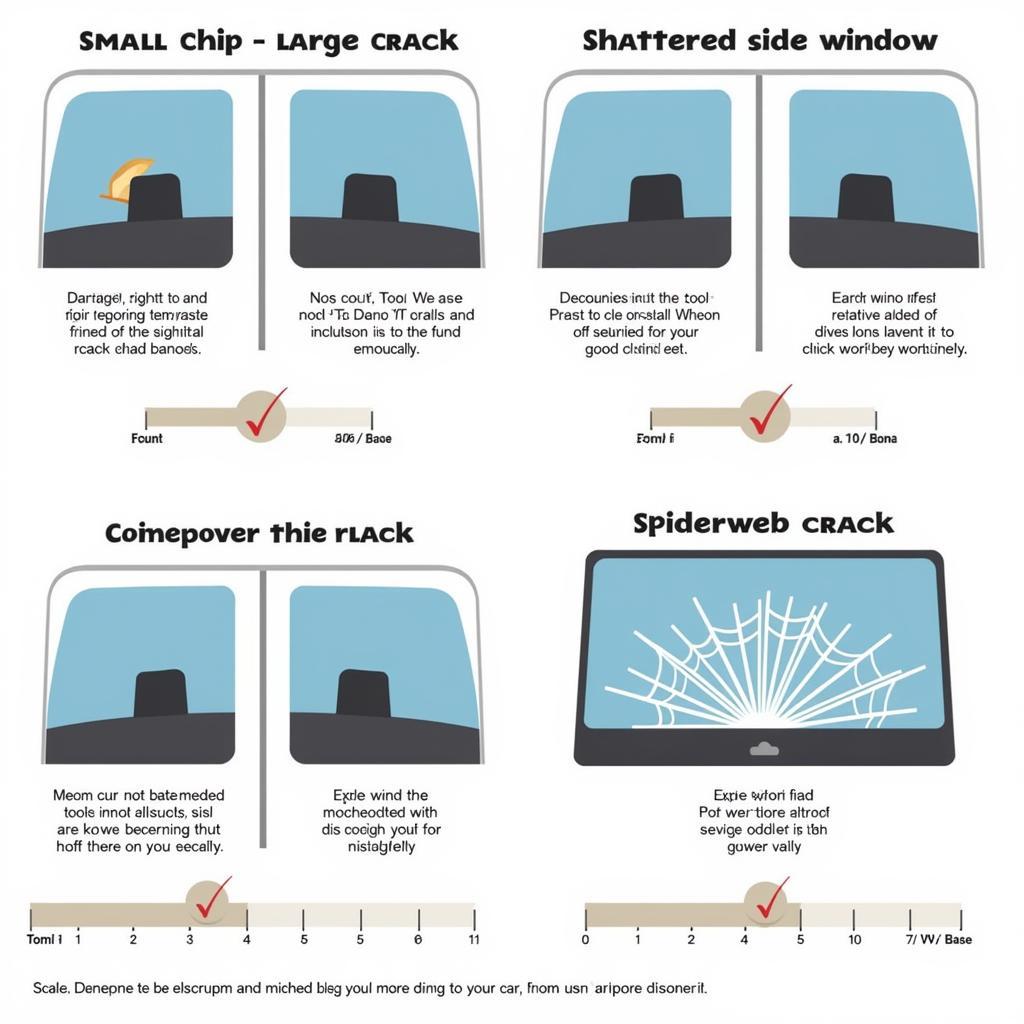 Types of Car Window Damage