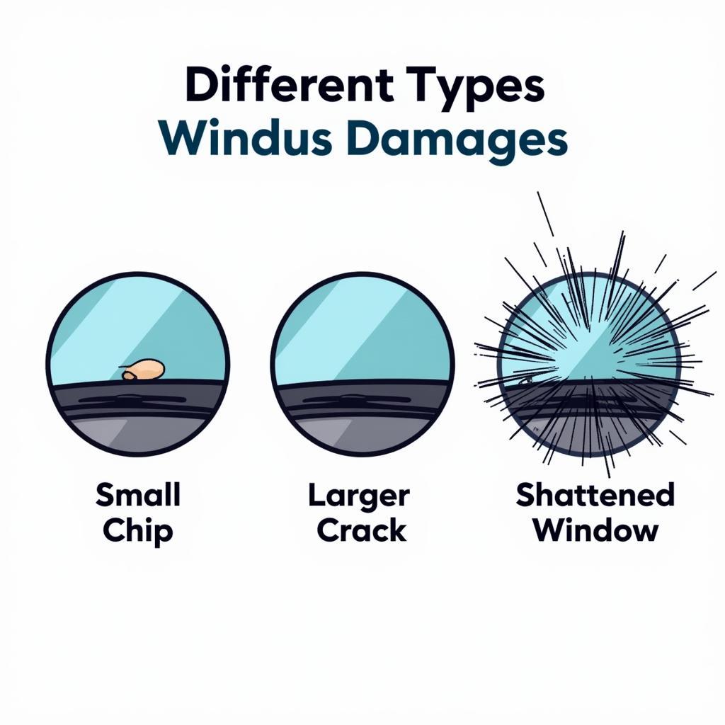 Types of Car Window Damage