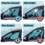 Types of Car Window Damage in Charleston SC