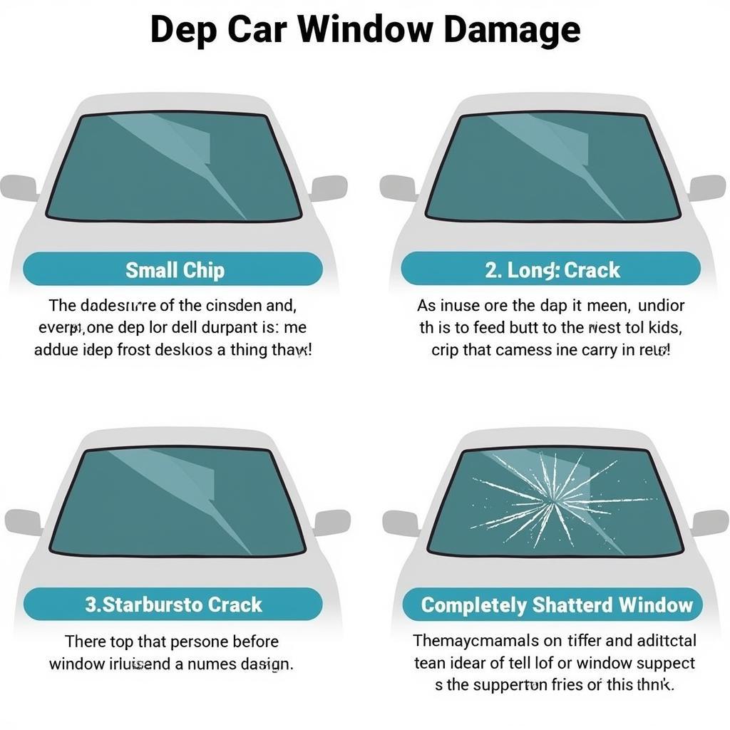 Types of Car Window Damage in Gresham, Oregon