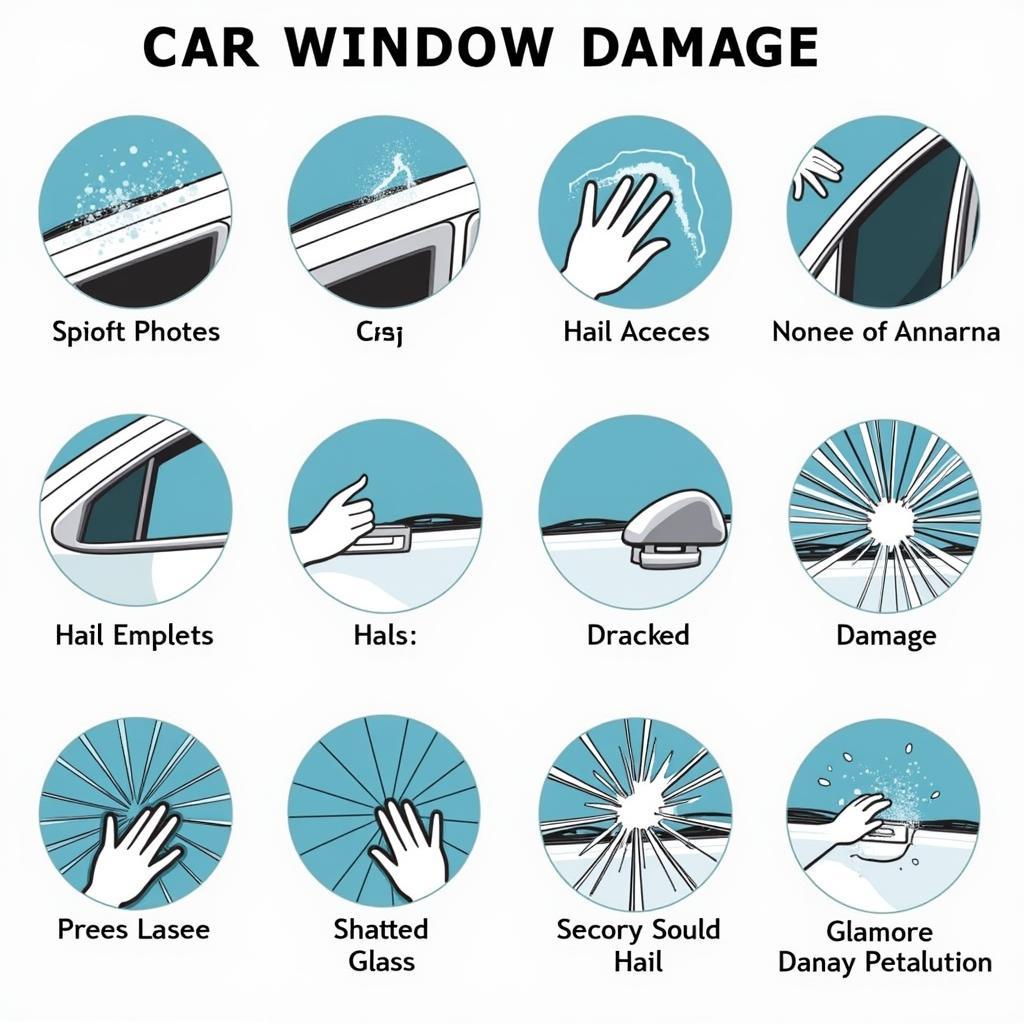 Car Window Damage Types in Lincoln, NE