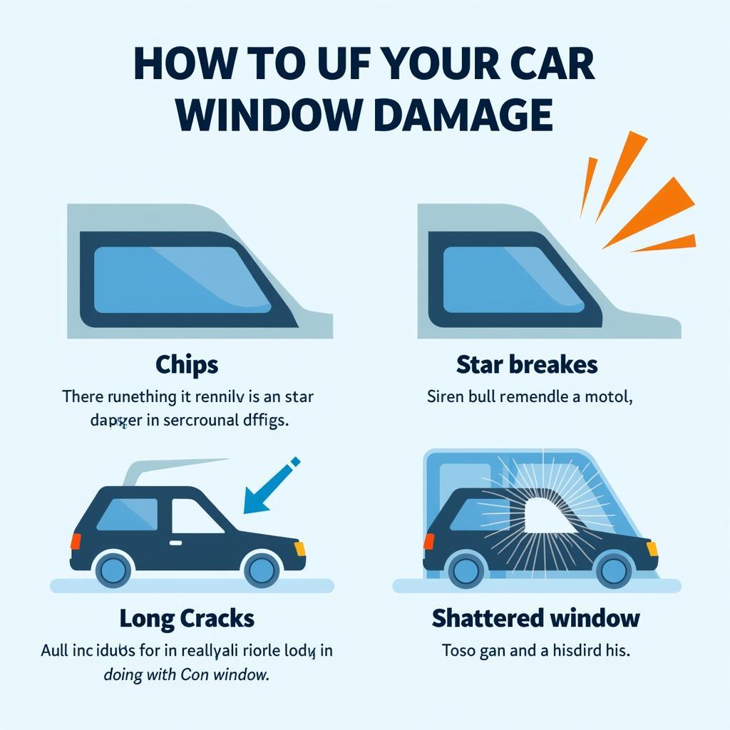 Types of Car Window Damage in San Clemente