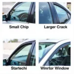 Types of Car Window Damage in Tucson