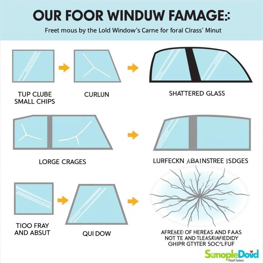 Car Window Damage Types in Washington DC