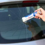 Repairing a Car Window Defroster Grid