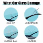 Types of Car Window Glass Damage in Atlanta