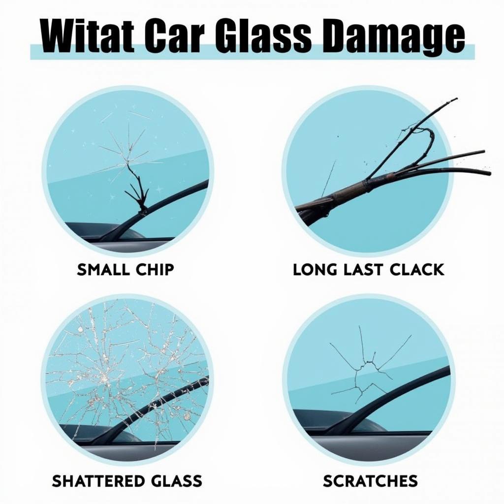 Types of Car Window Glass Damage in Atlanta