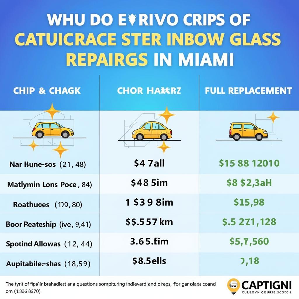 Car Window Repair Cost Miami