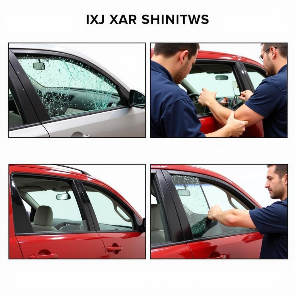 Professional Car Window Repair Process