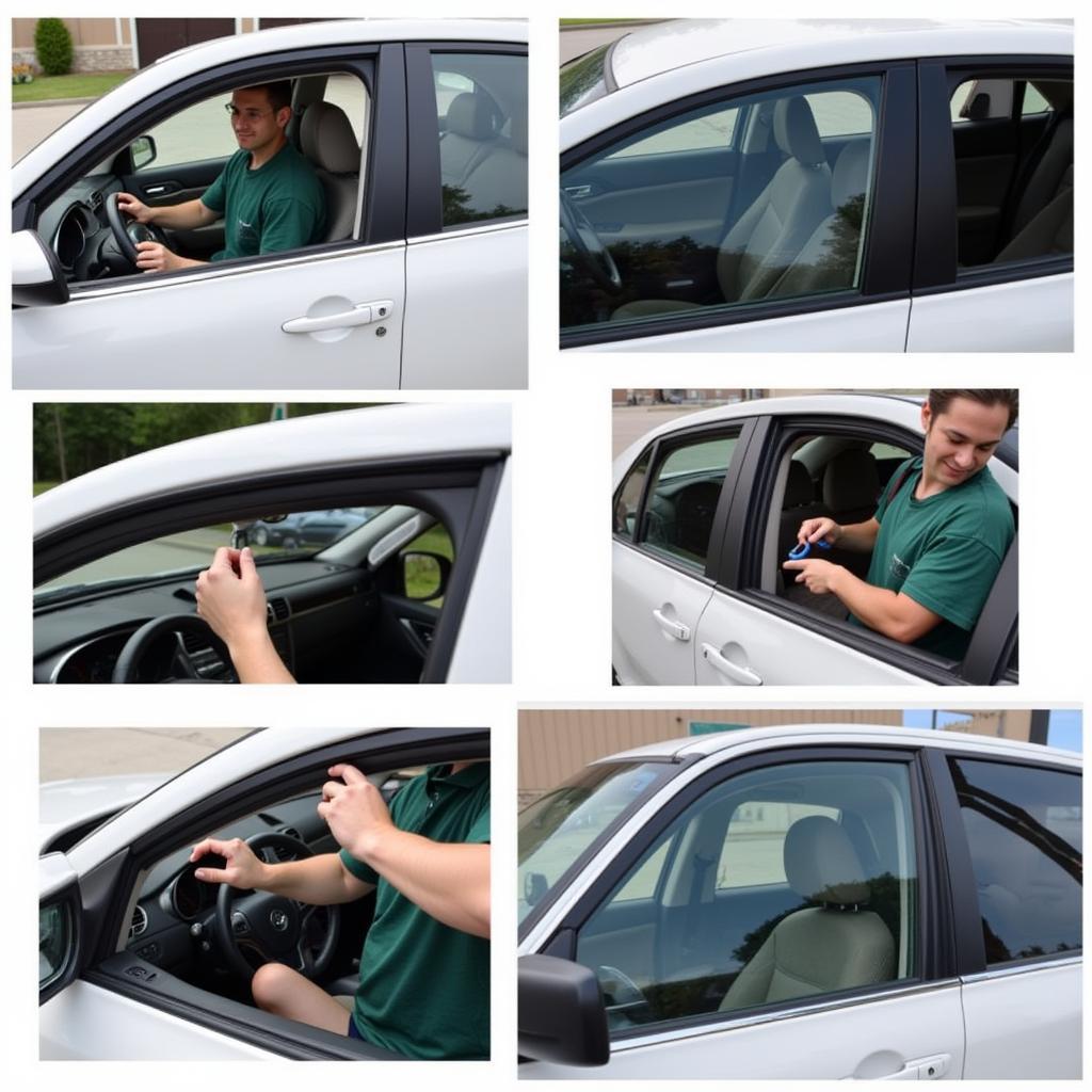 Car Window Repair Process in Stamford