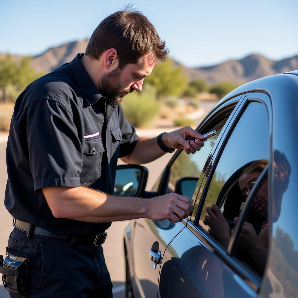 Car Window Repair Process in Tucson