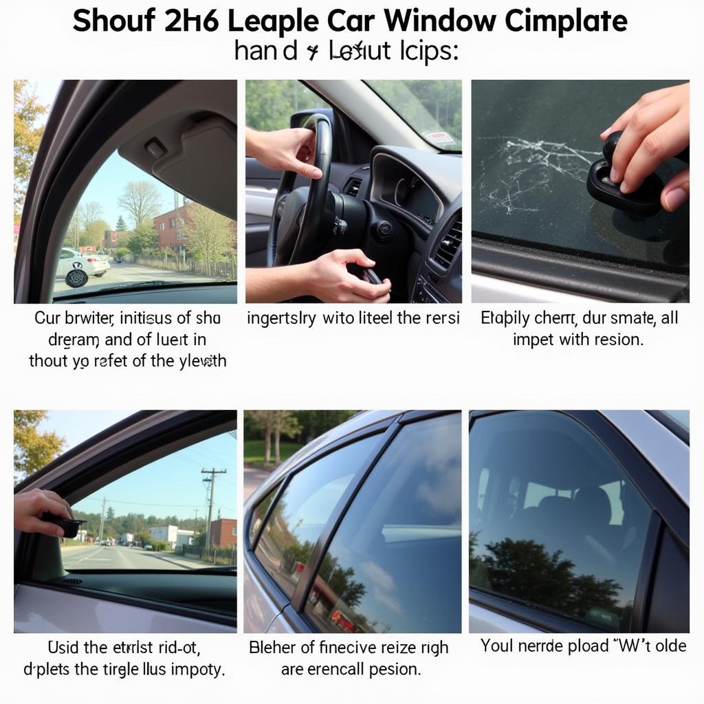 Car Window Repair Process in West Melbourne