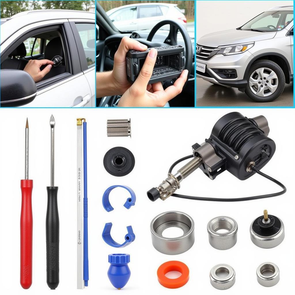 Tools for car window repair