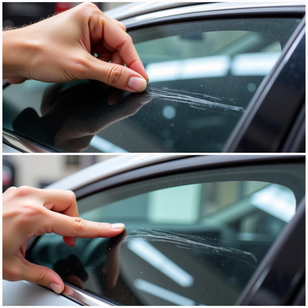 Identifying Car Window Scratch Severity