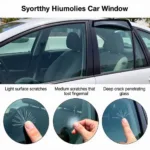 Types of Car Window Scratches